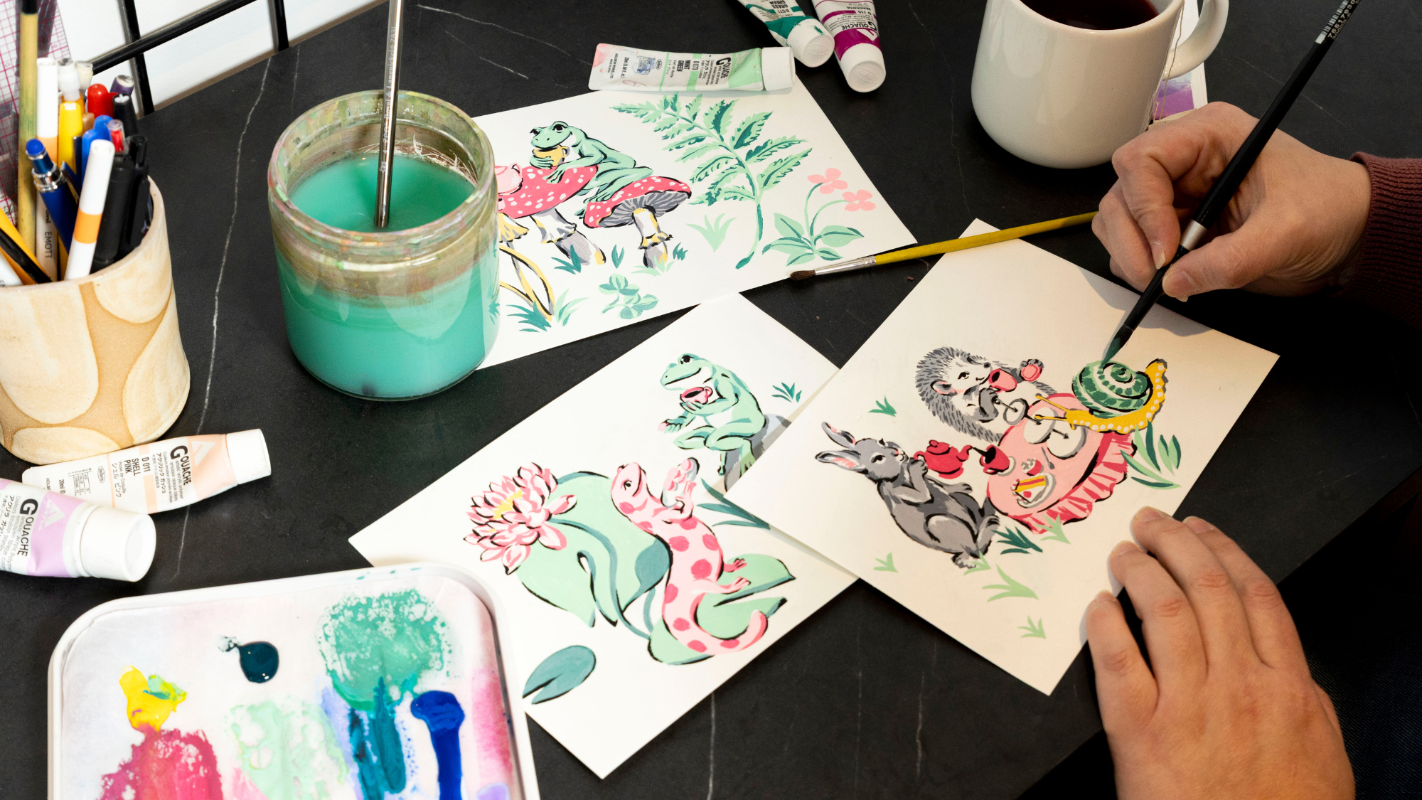 Behind the Print: Tea Party