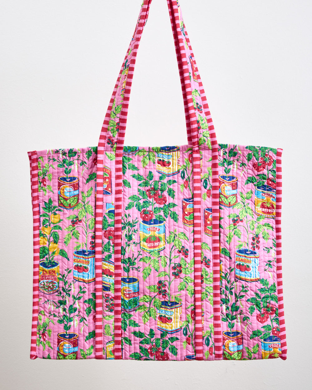 Kitchen Garden - The Traveler Tote - Rose - Printfresh