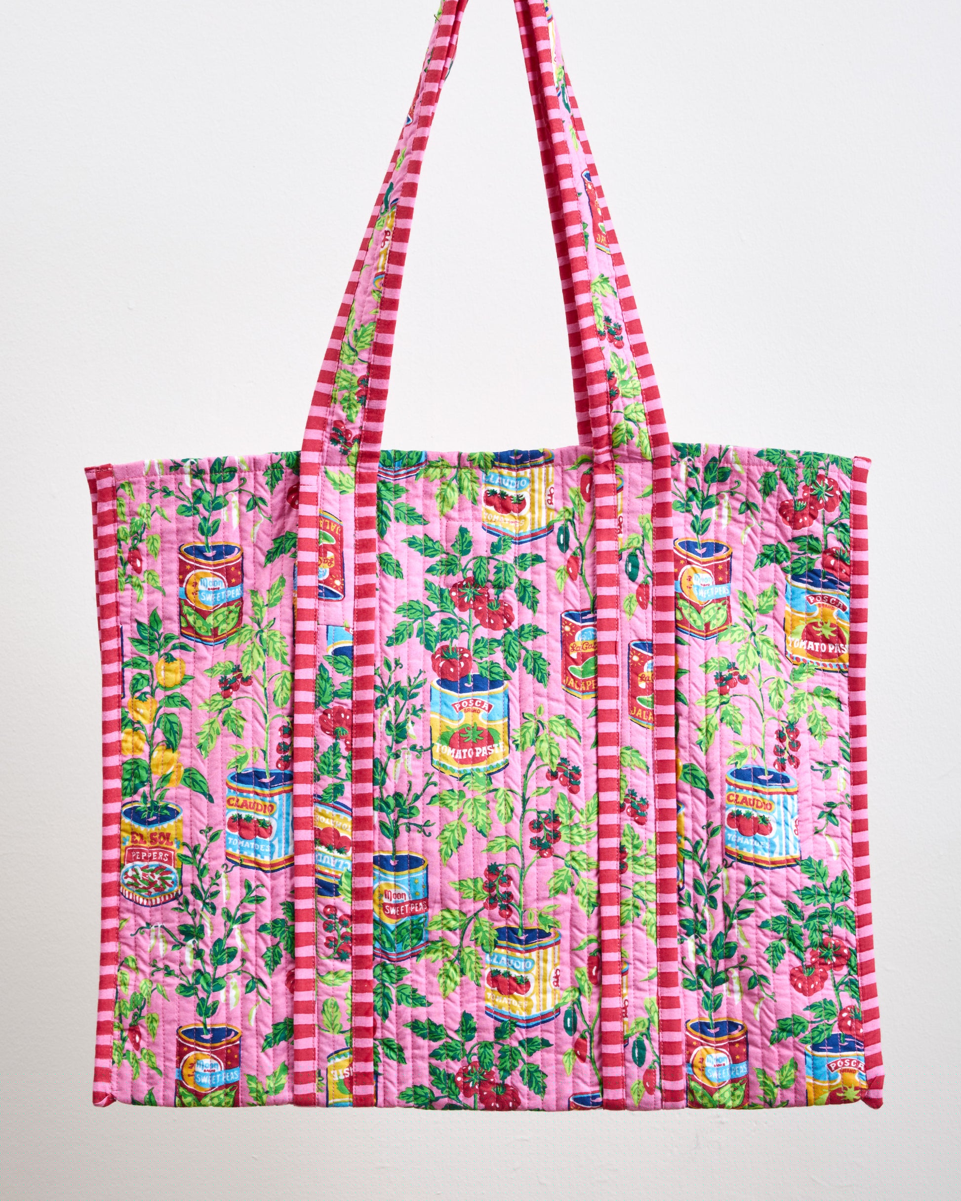 Kitchen Garden - The Traveler Tote - Rose - Printfresh