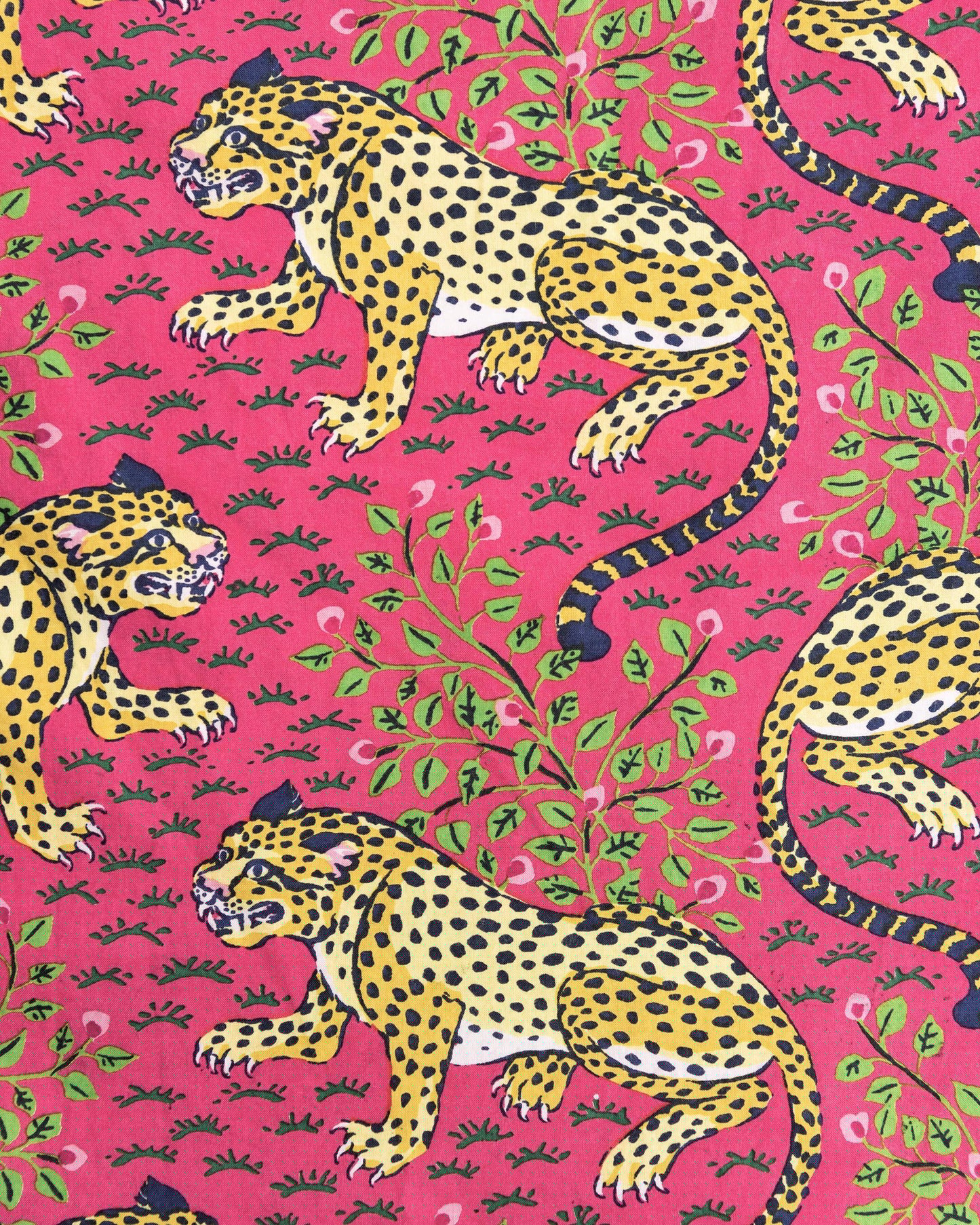Bagheera - Cropped PJ Pants - Hot Pink - Printfresh