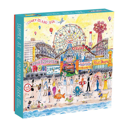 Summer At The Amusement Park - 500 Piece Puzzle - Michael Storrings - Printfresh