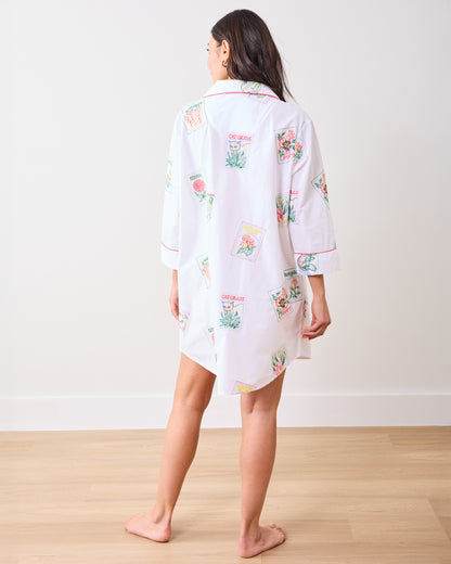 Seed Packets - Sleep Shirt - Cloud - Printfresh