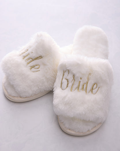 Ivory - Bride Slippers - Shiraleah - Printfresh