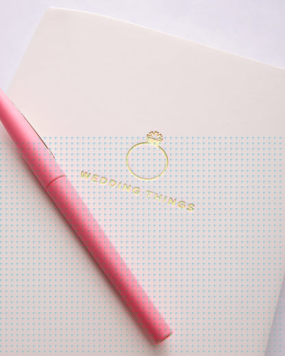 White - Wedding Things Journal - Emergency Confetti - Printfresh