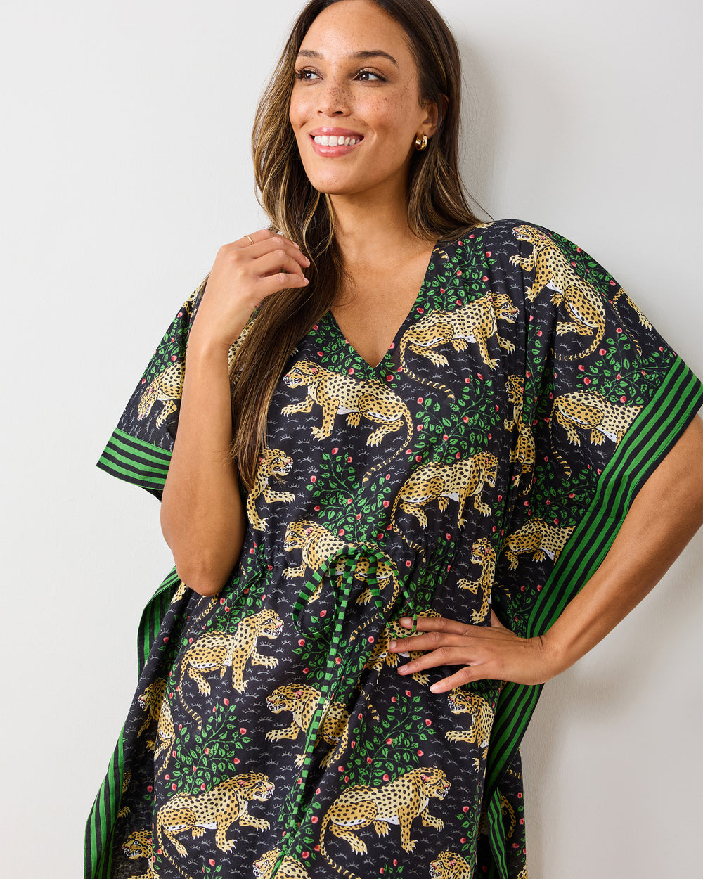 Bagheera - Let's Cruise Caftan - Ink - Printfresh