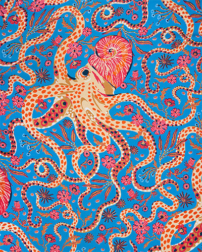 Octopus Isle - Tall Eco Satin Wildest Dreams Set - Ocean Eyes