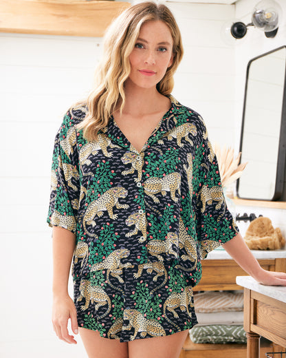 Bagheera - Eco Satin Sweet Dreams Set - Ink - Printfresh