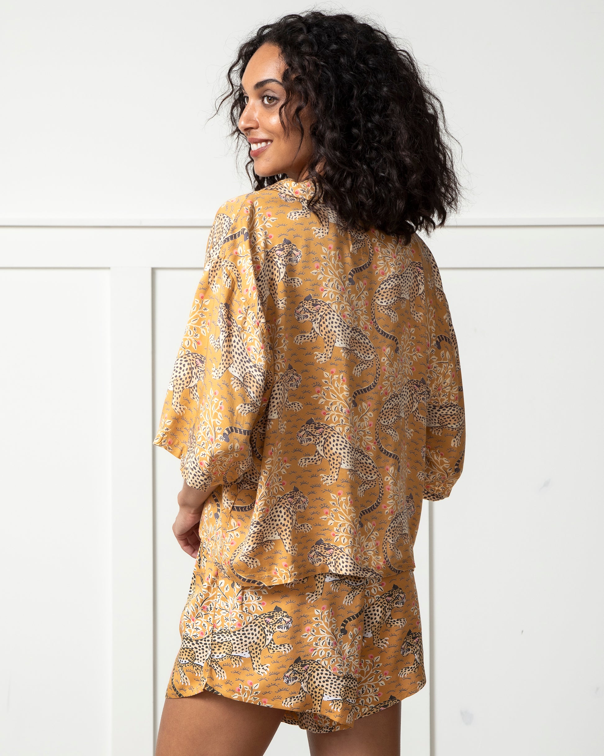 Bagheera - Eco Satin Sweet Dreams Set - Tobacco - Printfresh