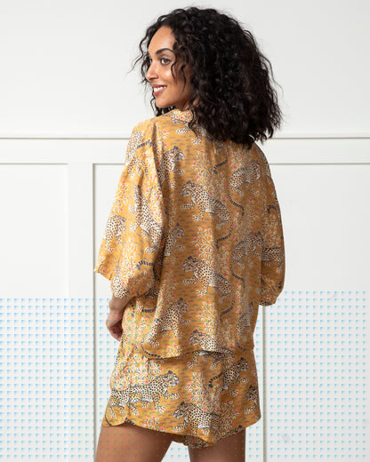 Bagheera - Eco Satin Sweet Dreams Set - Tobacco - Printfresh