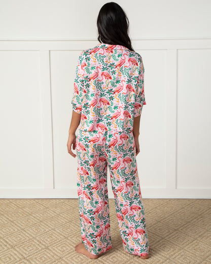 Flock of Flamingos - Eco Satin Wildest Dreams Set - Rose - Printfresh