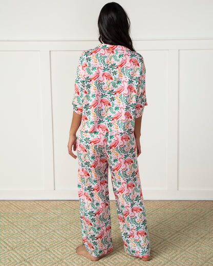 PF x The Foggy Dog Flock of Flamingos - Wildest Dreams Set & Dog Bandana Bundle - Rose - Printfresh