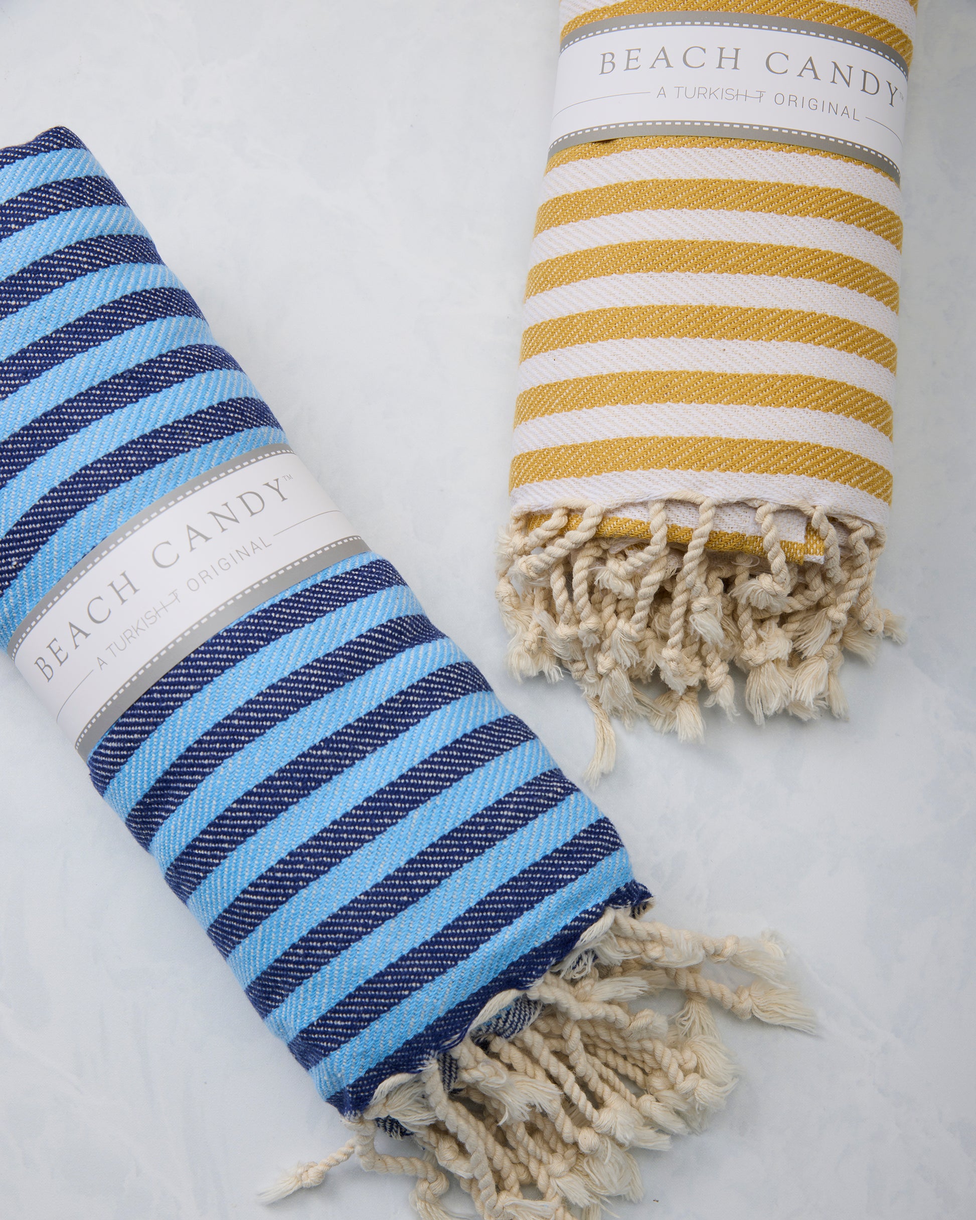 Mustard - Turkish Towel - Beach Candy - Printfresh