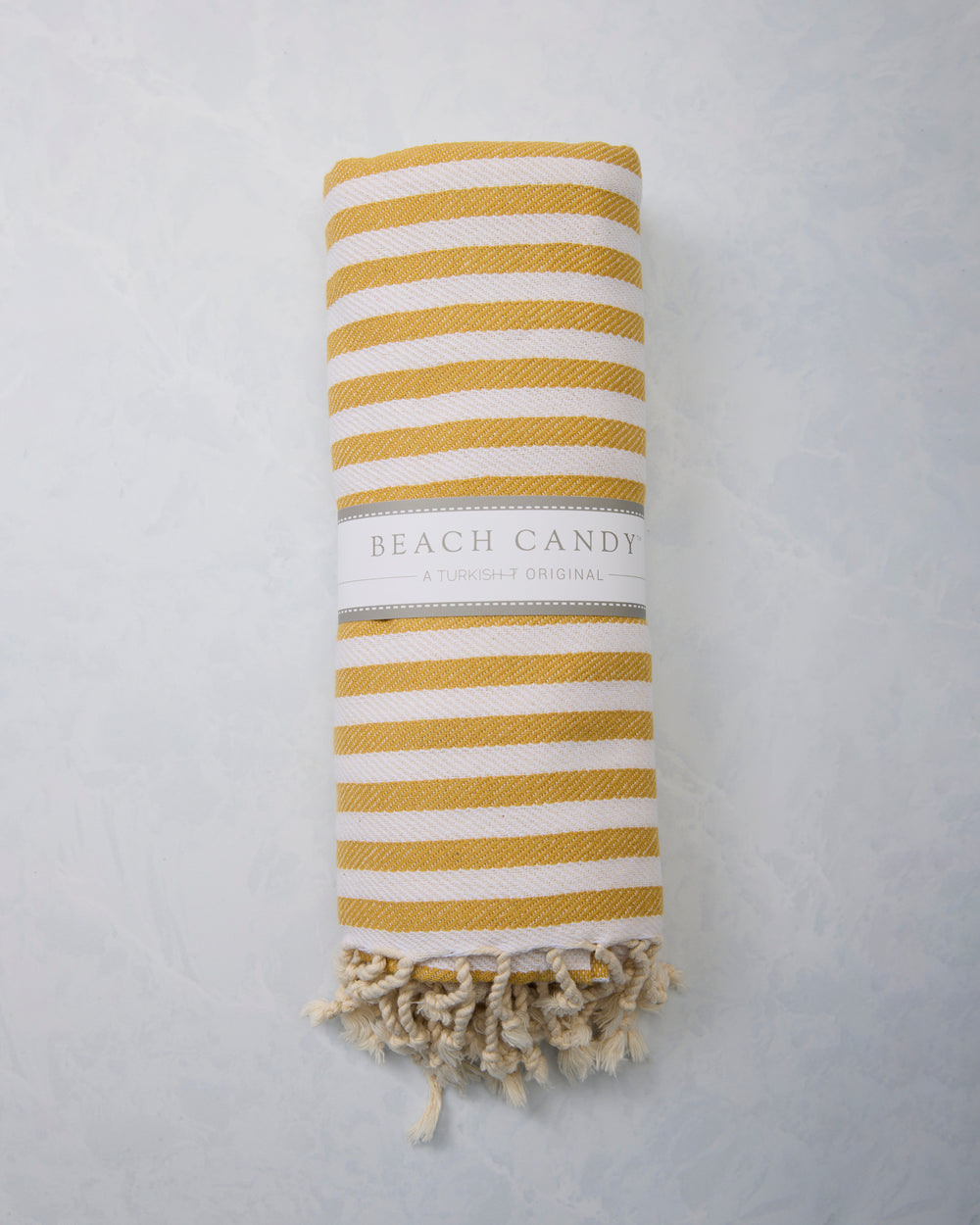 Mustard - Turkish Towel - Beach Candy - Printfresh