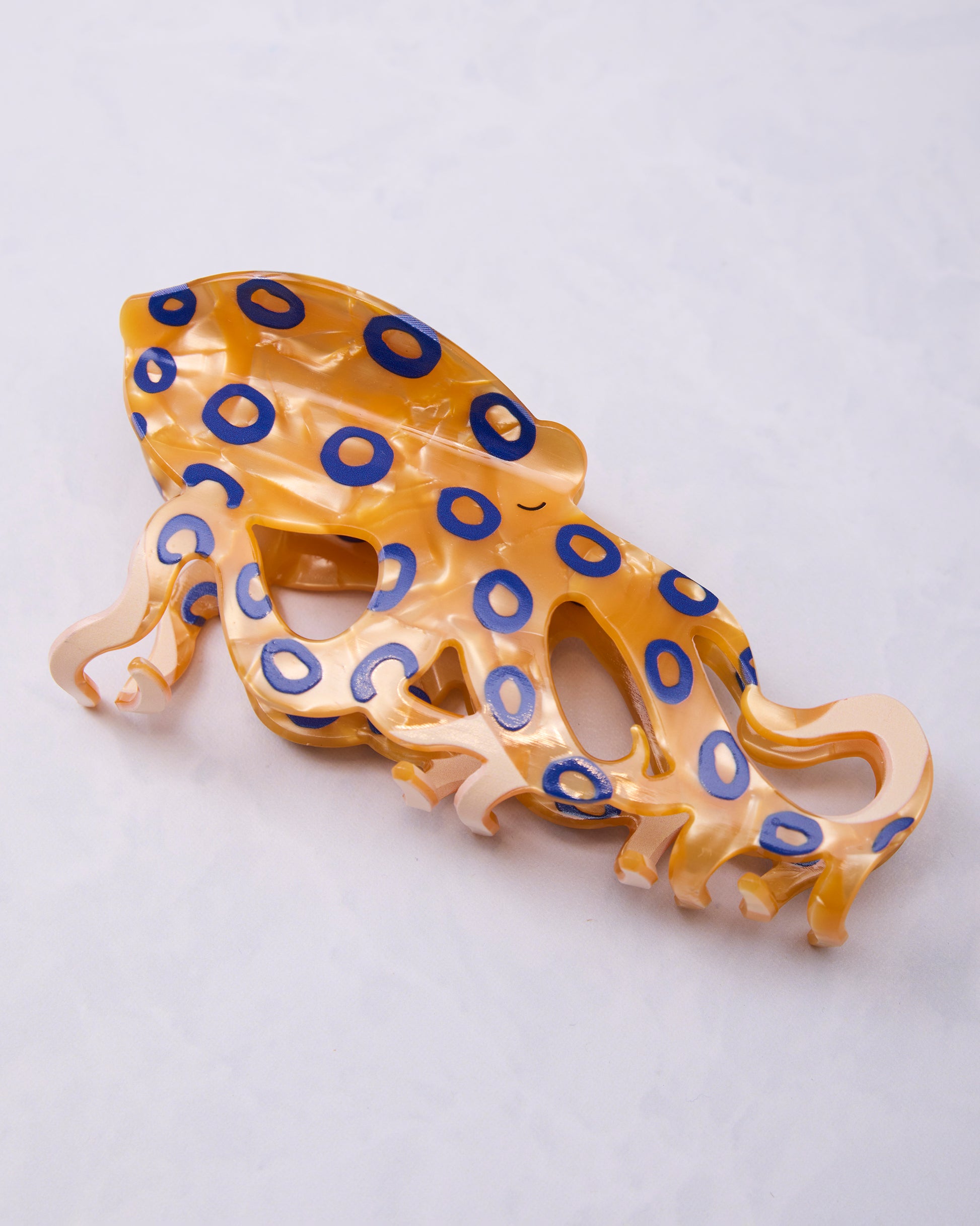 Blue Ringed Octopus -Claw Clip - The Diva Soap - Printfresh