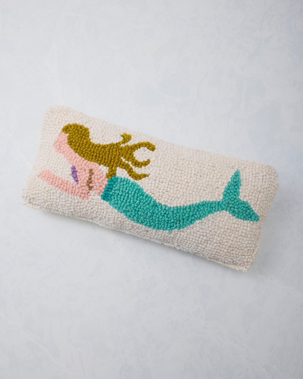 Blue Mermaid - Hook Pillow - Peking Handicraft - Printfresh