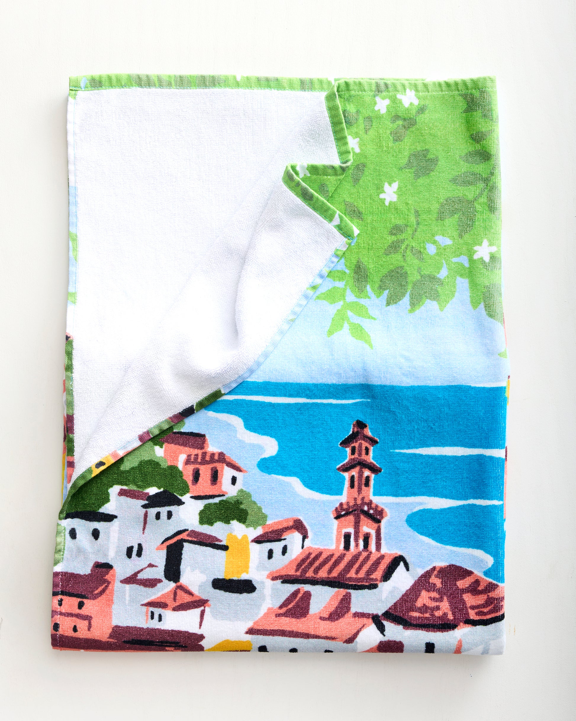 Amalfi Coast - Beach Towel - Blue - Printfresh
