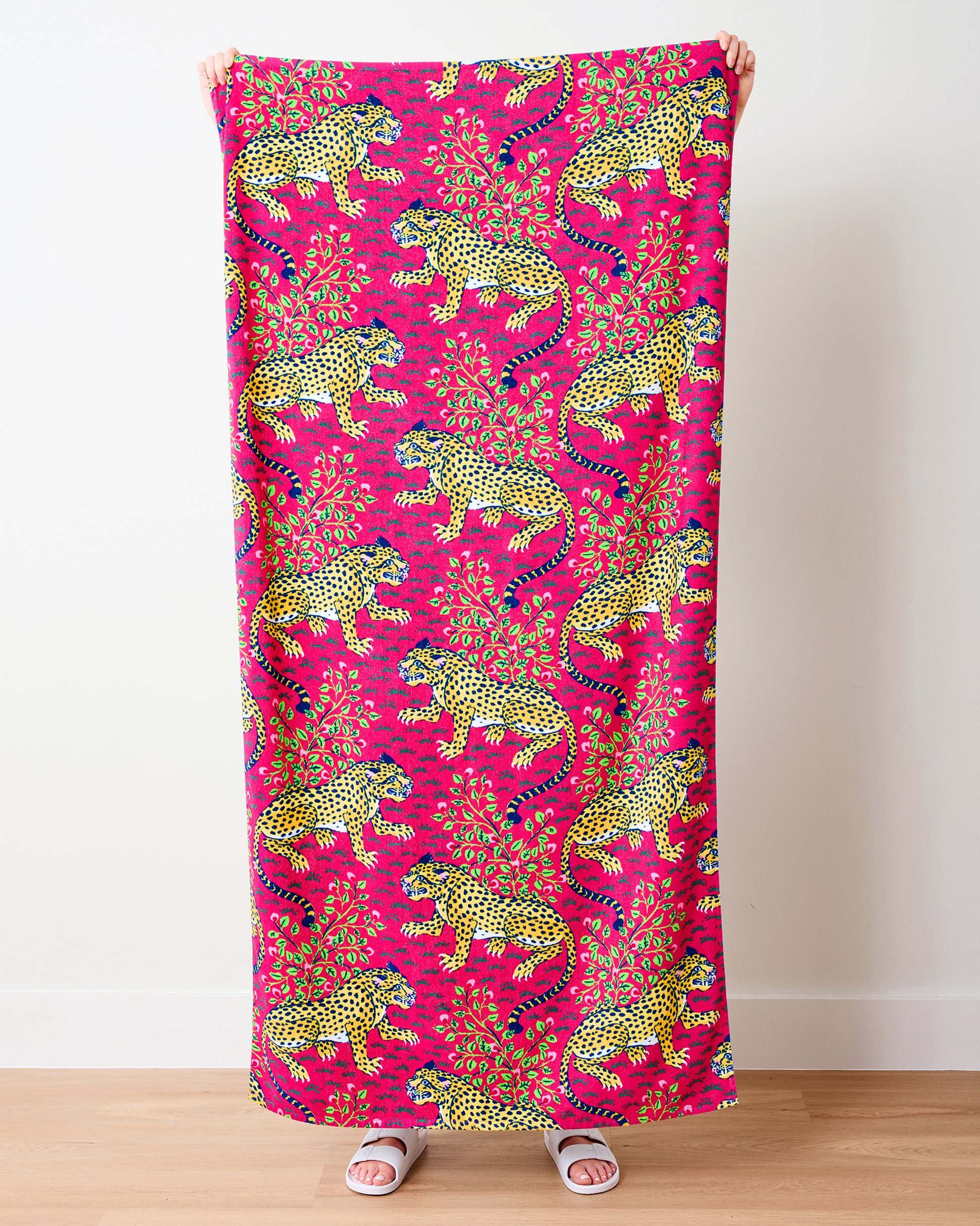 Bagheera - Beach Towel - Hot Pink - Printfresh