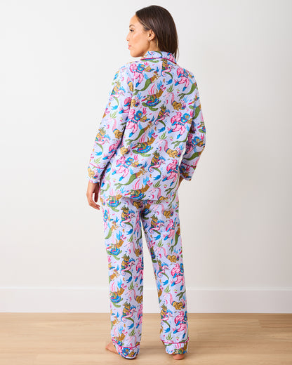 Deep Sea Divers - Long PJ Set - Lavender Sorbet - Printfresh