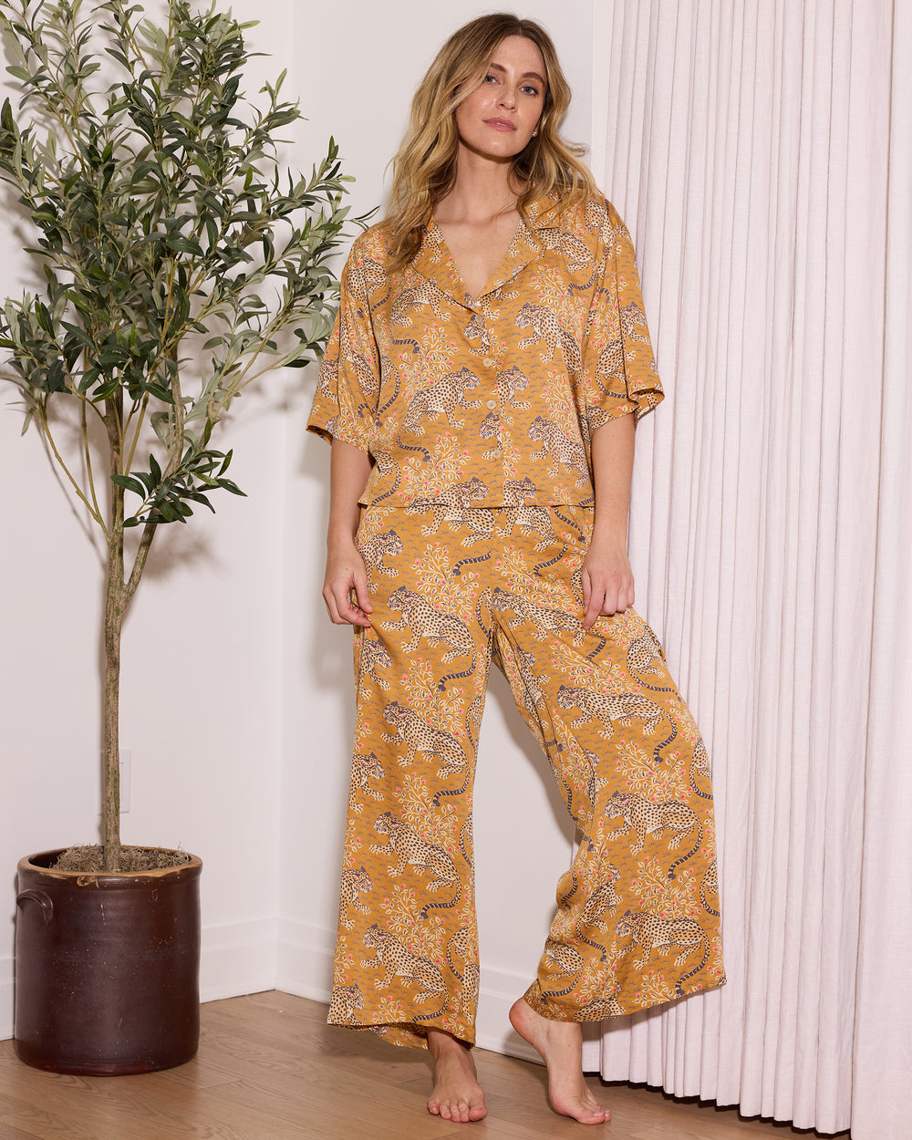 Bagheera - Eco Satin Wildest Dreams Set - Tobacco - Printfresh