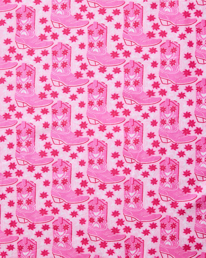 Rhinestone Cowgirl - Bradshaw Boxer - Party Pink - Printfresh