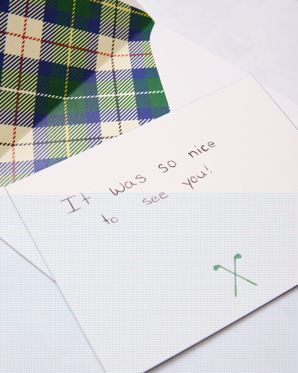 Golf - Fancy Pants Notecards - Color Box Design & Letterpress - Printfresh