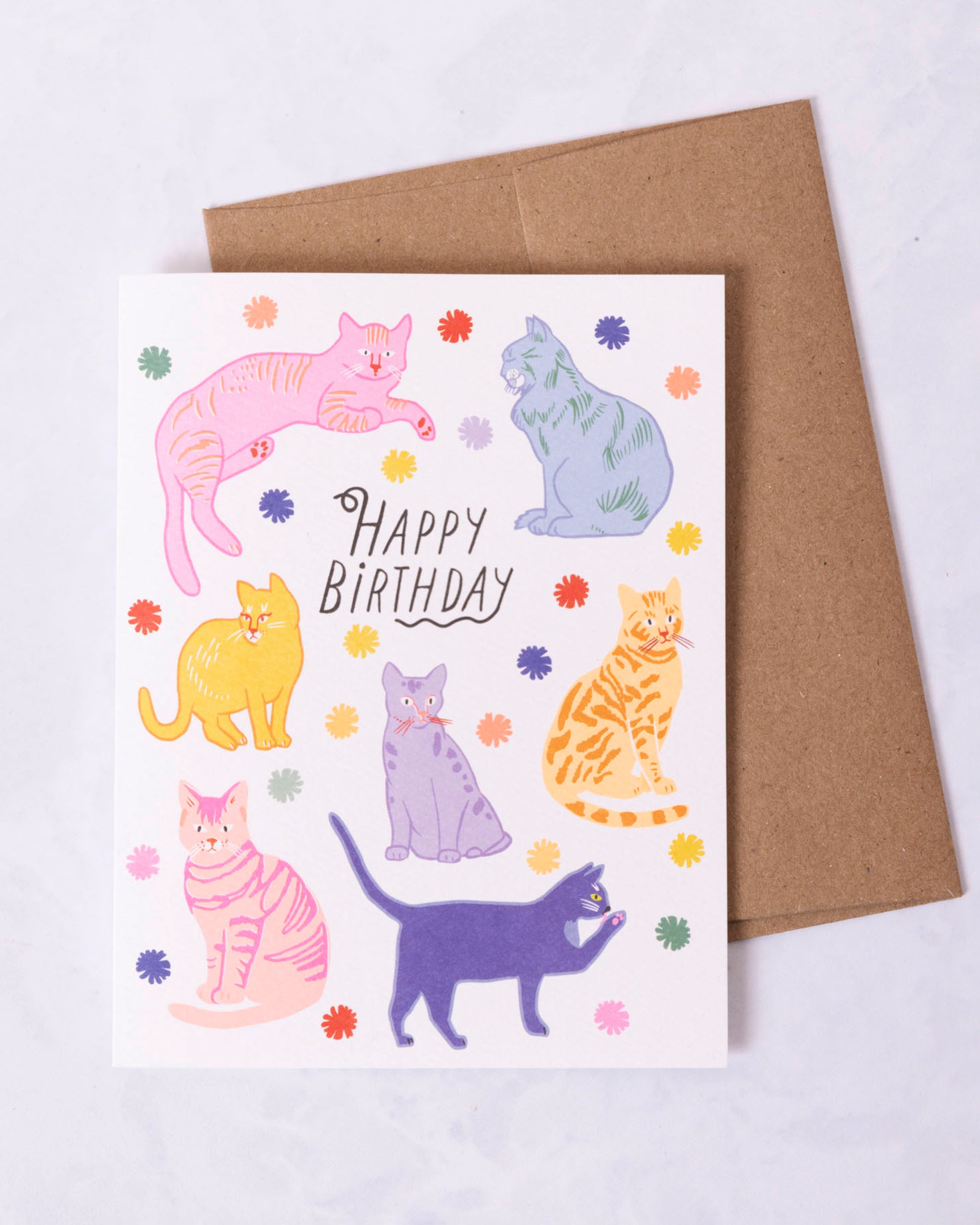 Birthday Cats - Birthday Card - Hartland Cards - Printfresh