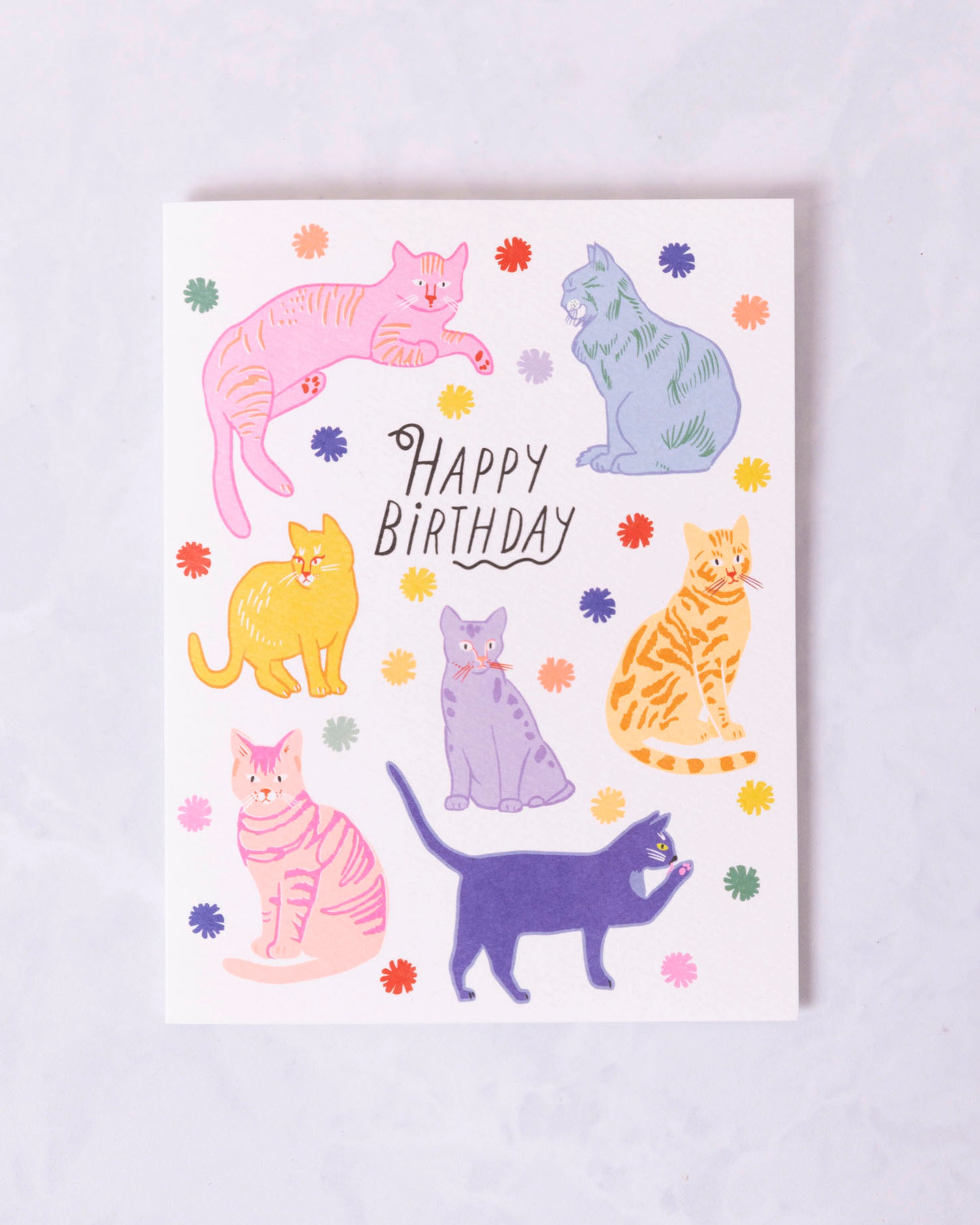 Birthday Cats - Birthday Card - Hartland Cards - Printfresh