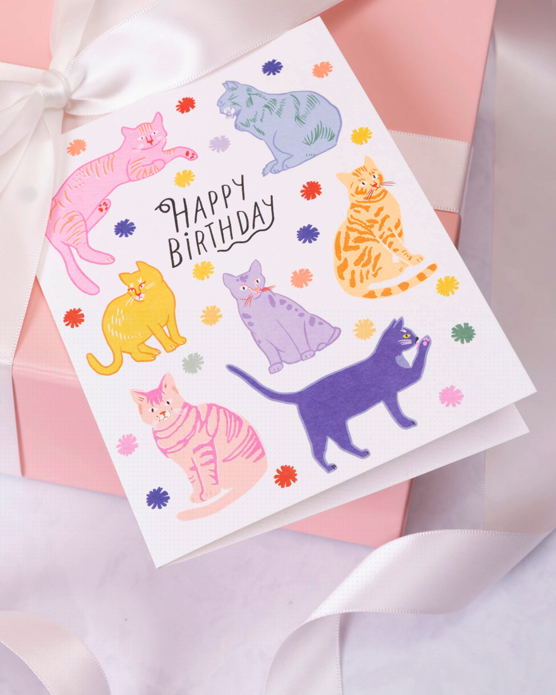 Birthday Cats - Birthday Card - Hartland Cards - Printfresh