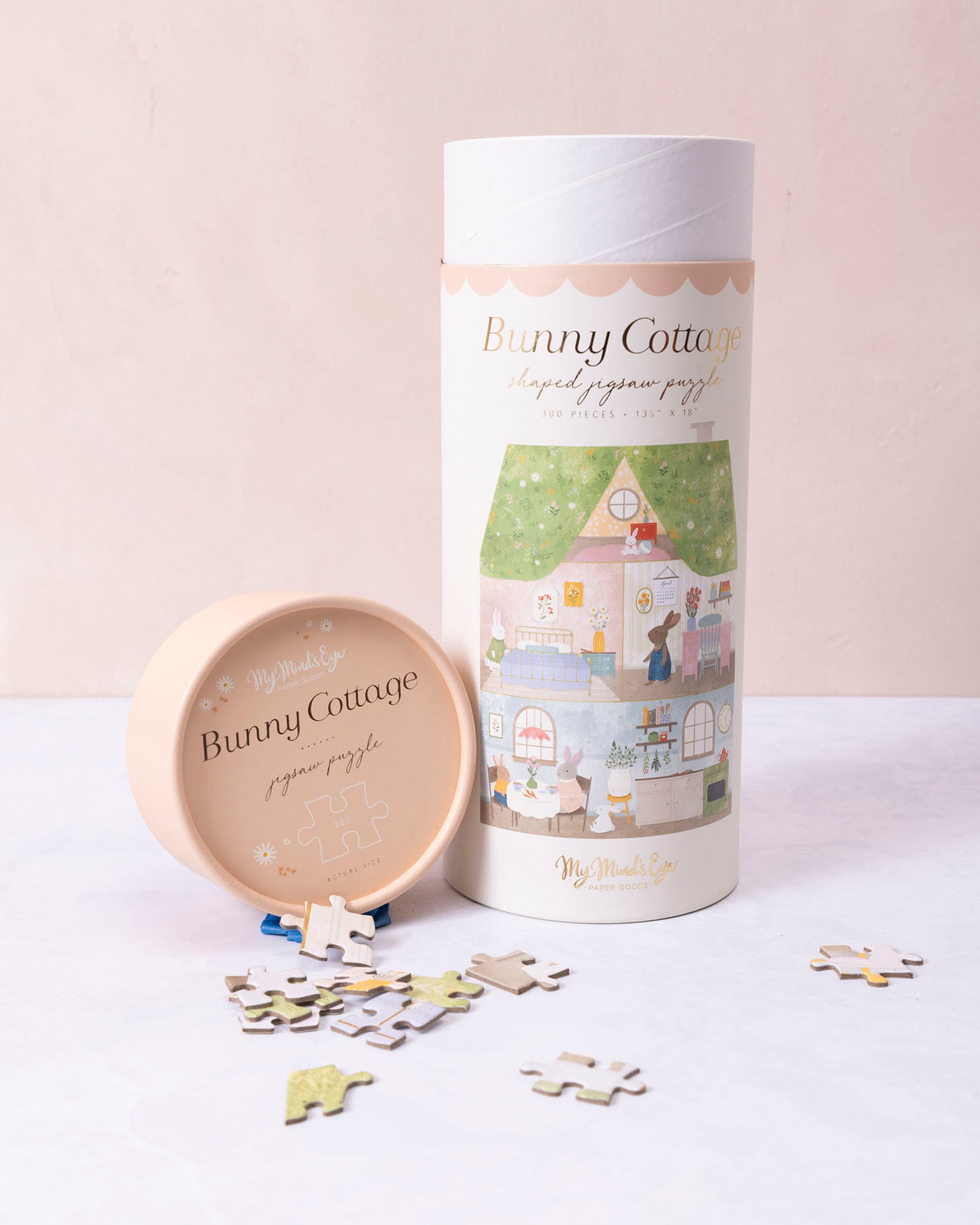 Bunny Cottage - 300 Piece Puzzle - My Mind's Eye - Printfresh
