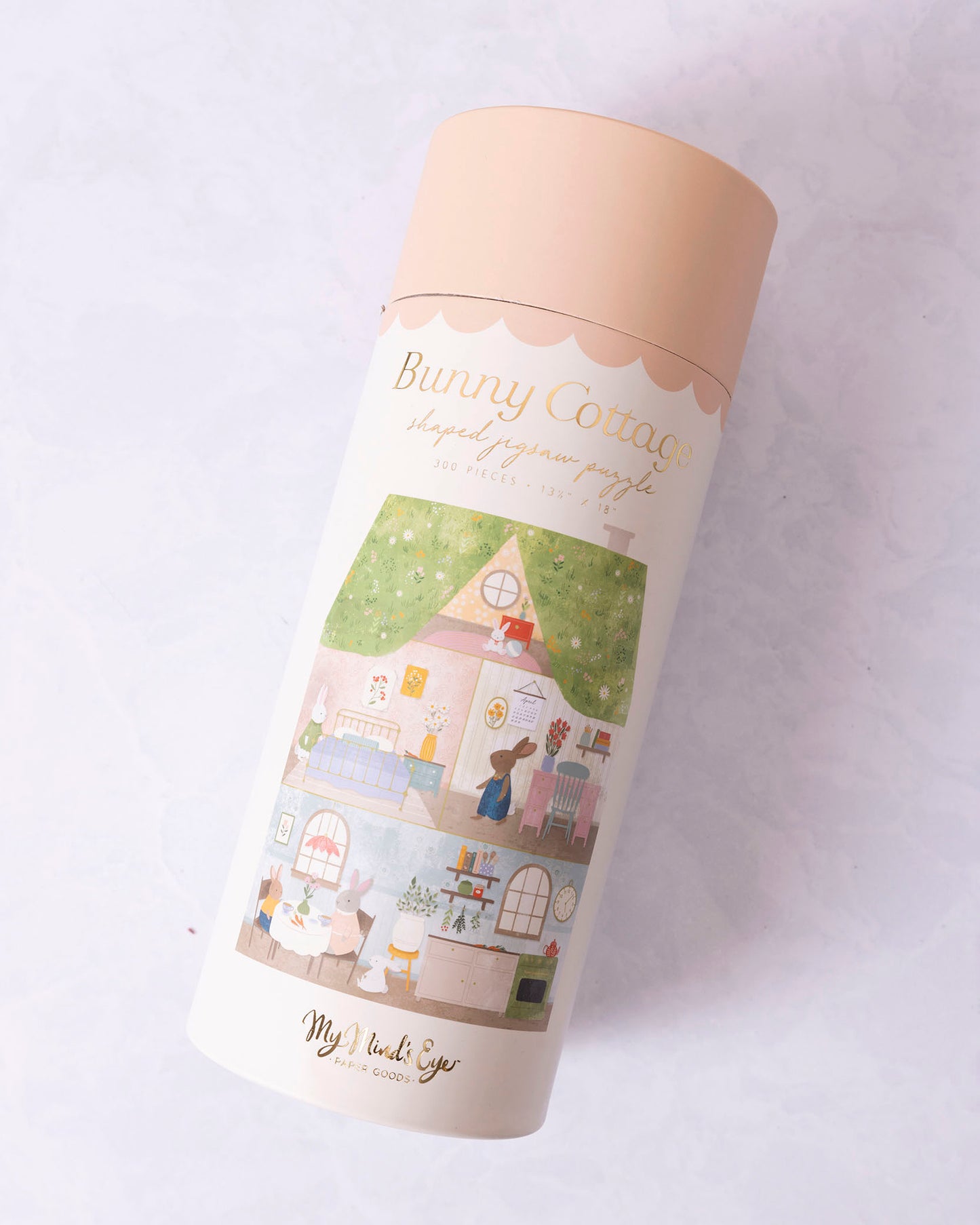 Bunny Cottage - 300 Piece Puzzle - My Mind's Eye - Printfresh
