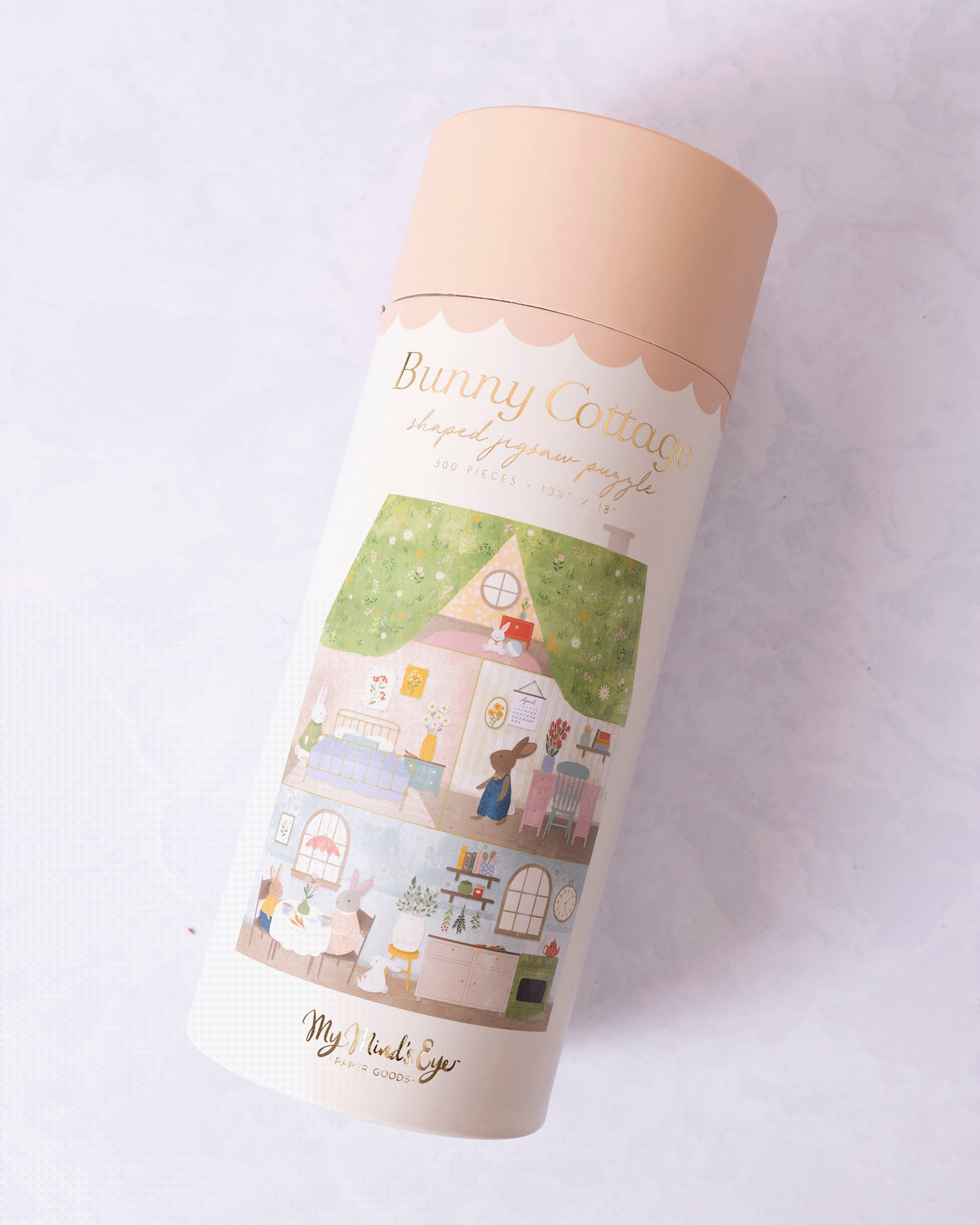 Bunny Cottage - 300 Piece Puzzle - My Mind's Eye - Printfresh