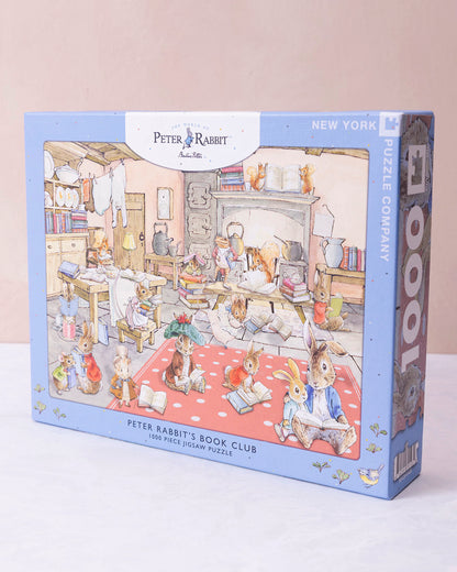Peter Rabbit's Book Club - 1000 Piece Jigsaw Puzzle - New York Puzzle Company - Printfresh