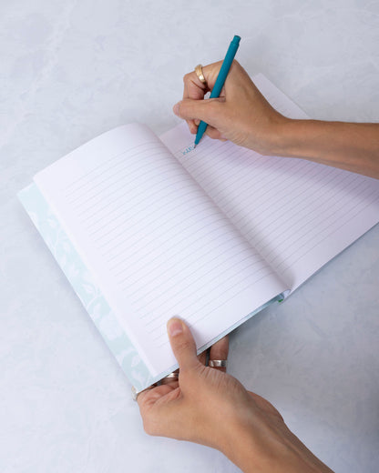 Green Cabana - Striped Perfect Bound Journal - One & Only Paper - Printfresh