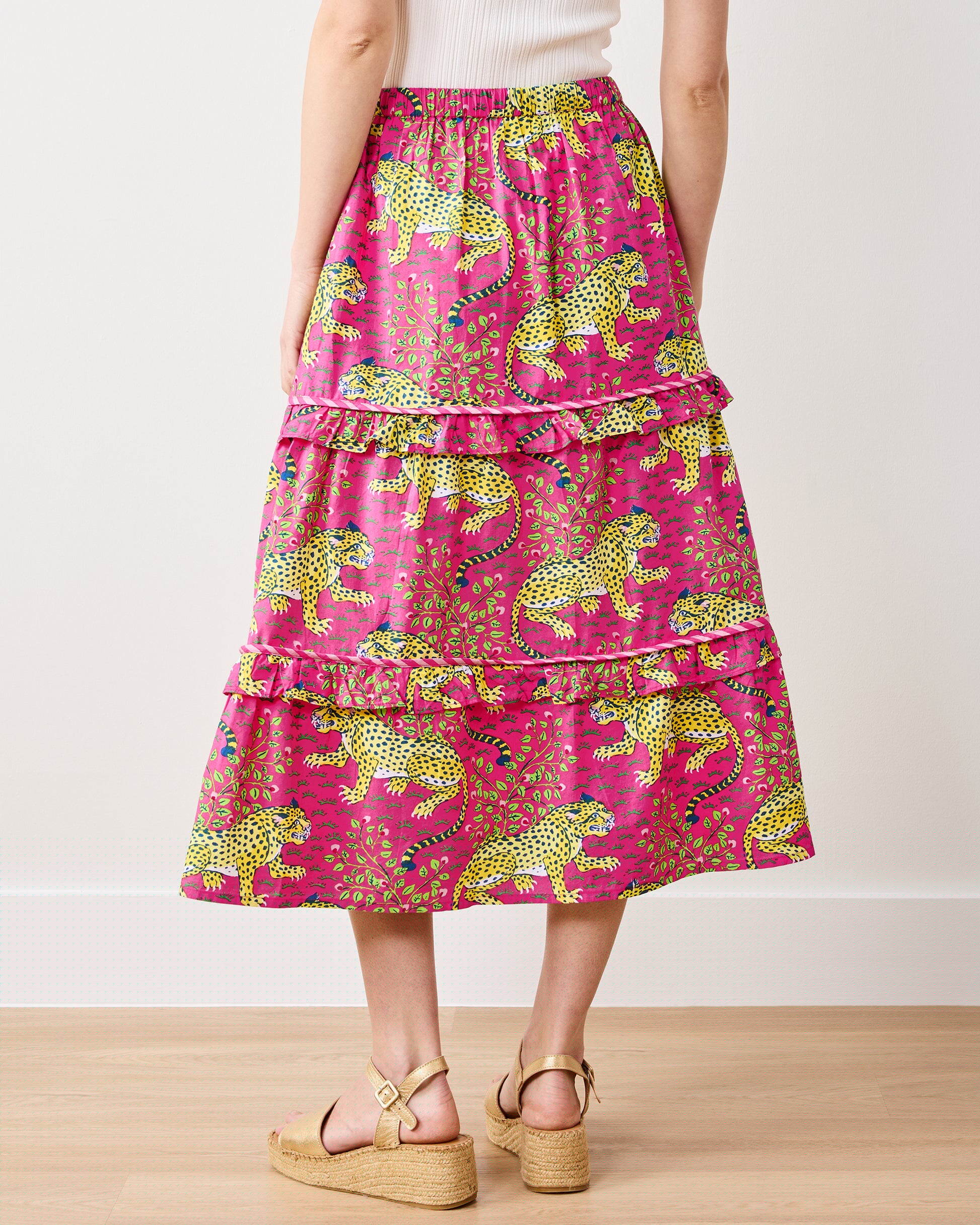 Bagheera - Now or Later Skirt - Hot Pink - Printfresh
