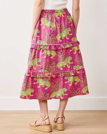 Bagheera - Now or Later Skirt - Hot Pink - Printfresh