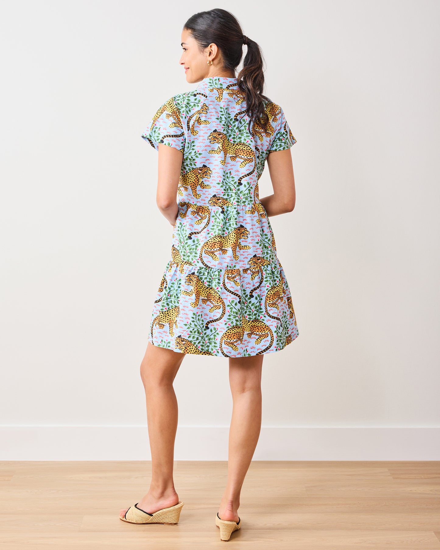 Bagheera - Easy Elegance Dress - Pale Blue - Printfresh