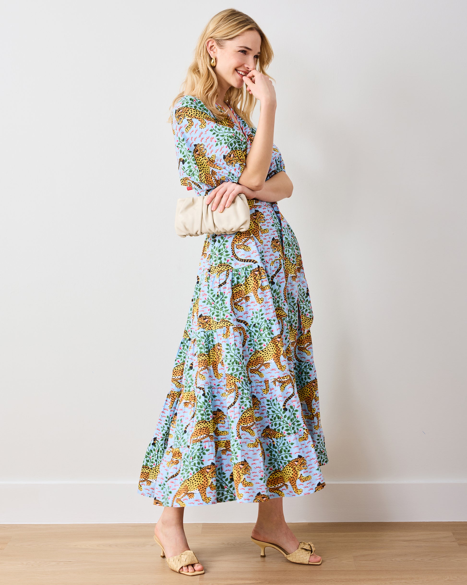 Bagheera - To and From Dress - Pale Blue - Printfresh