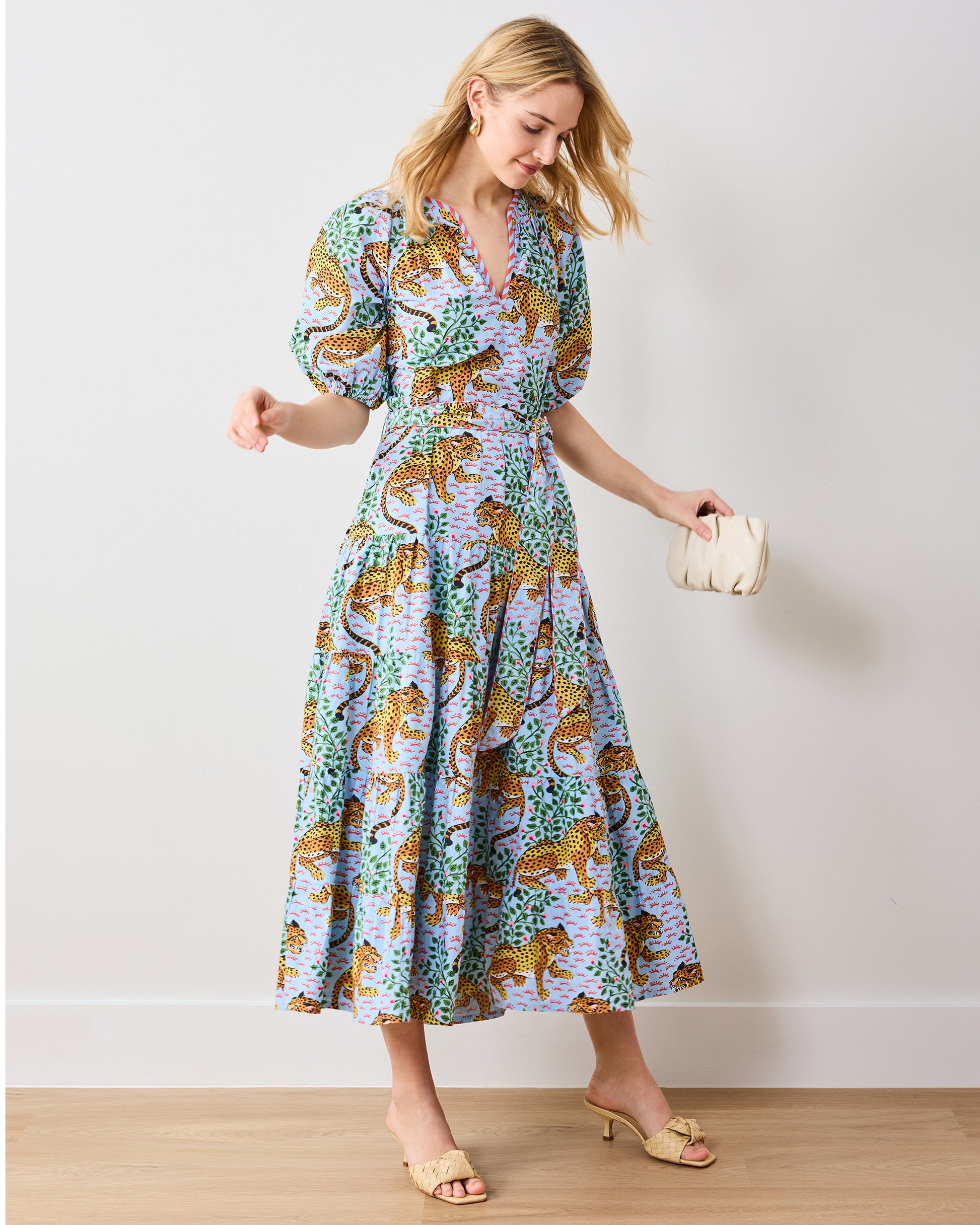 Bagheera - To and From Dress - Pale Blue - Printfresh