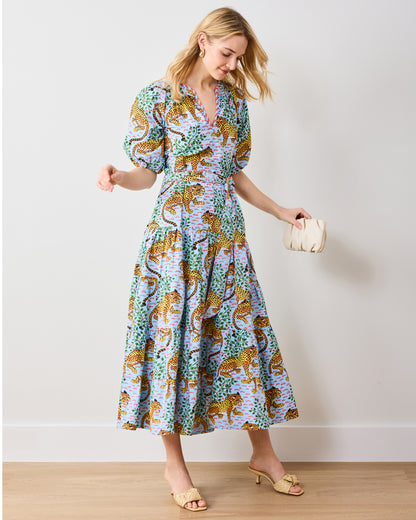 Bagheera - To and From Dress - Pale Blue - Printfresh