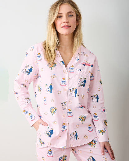 Happily Ever After - Long PJ Set - Blush - Printfresh