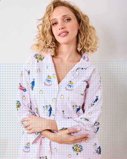 Happily Ever After - Sleep Shirt - Blush - Printfresh