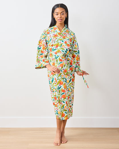 Butterfly Grove - Robe - Soft Blue - Printfresh