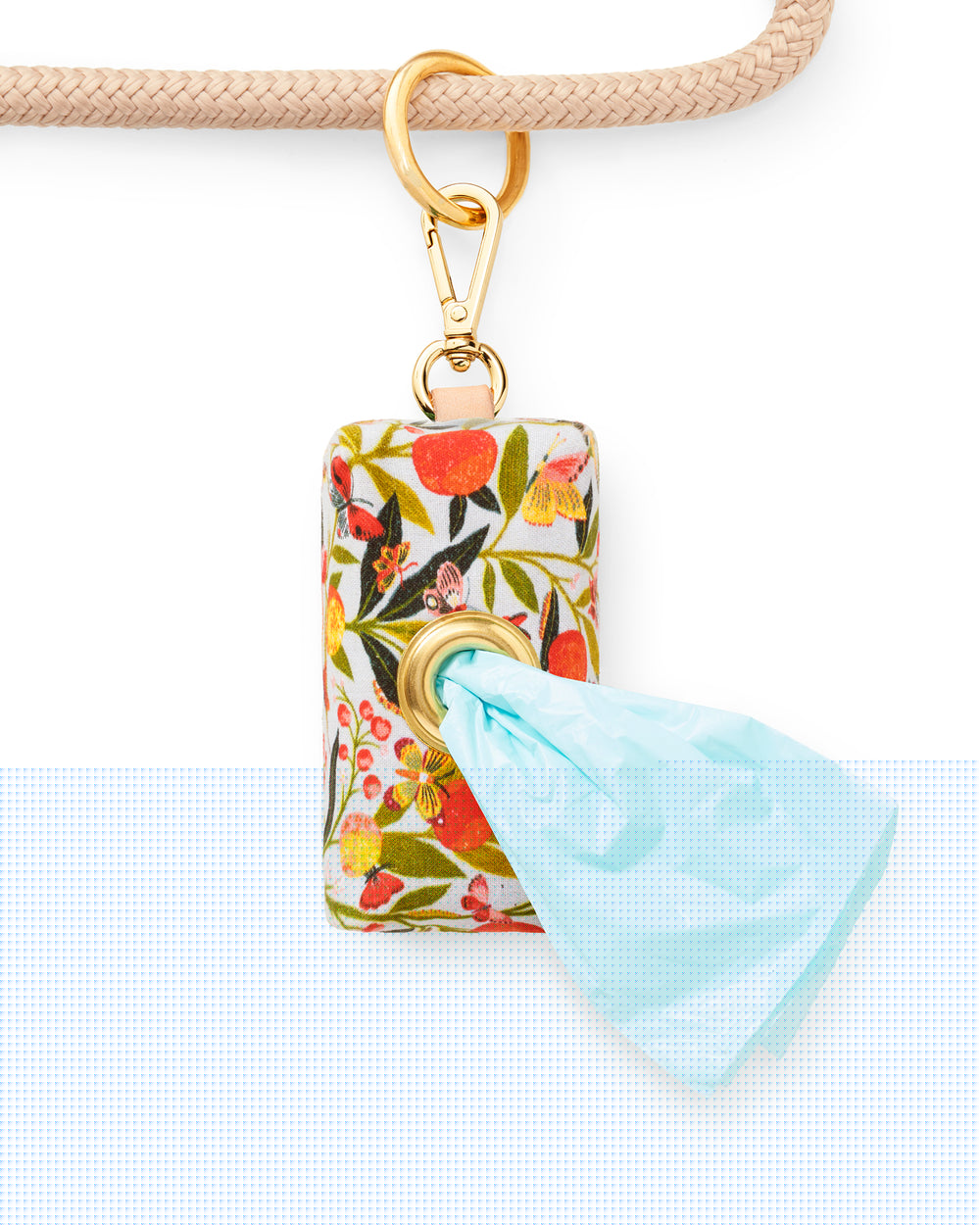 PF x The Foggy Dog Butterfly Grove - Waste Bag Dispenser - Soft Blue - Printfresh