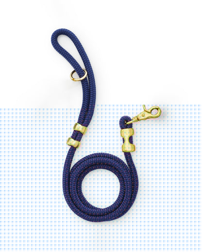 PF x The Foggy Dog - Marine Rope Dog Leash - Ocean - Printfresh