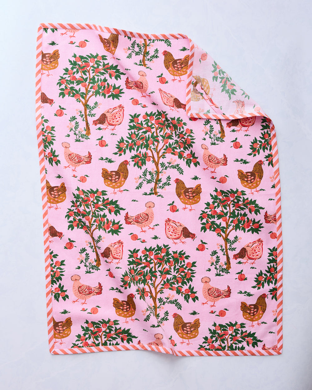 Hen House - Tea Towels Set Of 2 - Ballet Pink - Printfresh