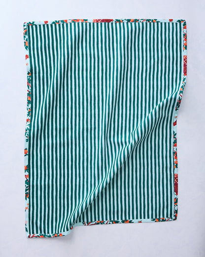 Hen House - Tea Towels Set Of 2 - Soft Blue - Printfresh