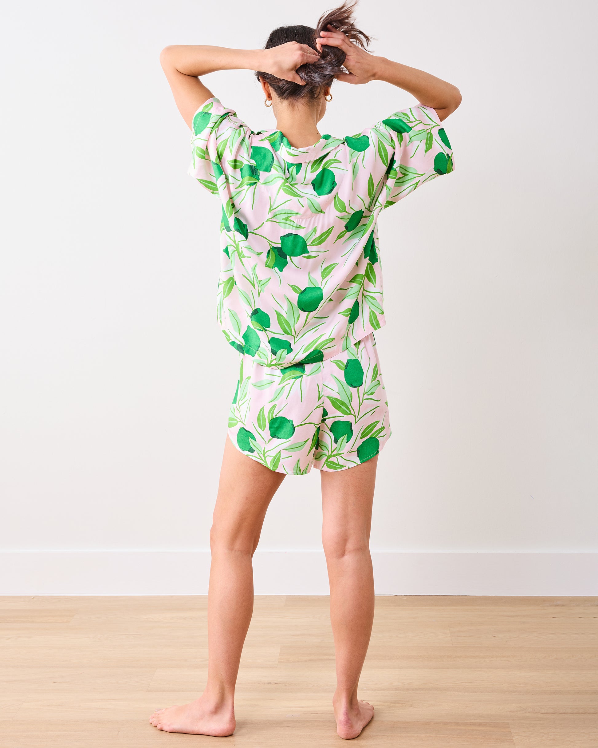 Lime Zest - Eco Satin Sweet Dreams Set - Pink Salt - Printfresh
