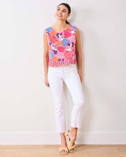 Pelican Palms - Riviera Set - Marina Pink - Printfresh