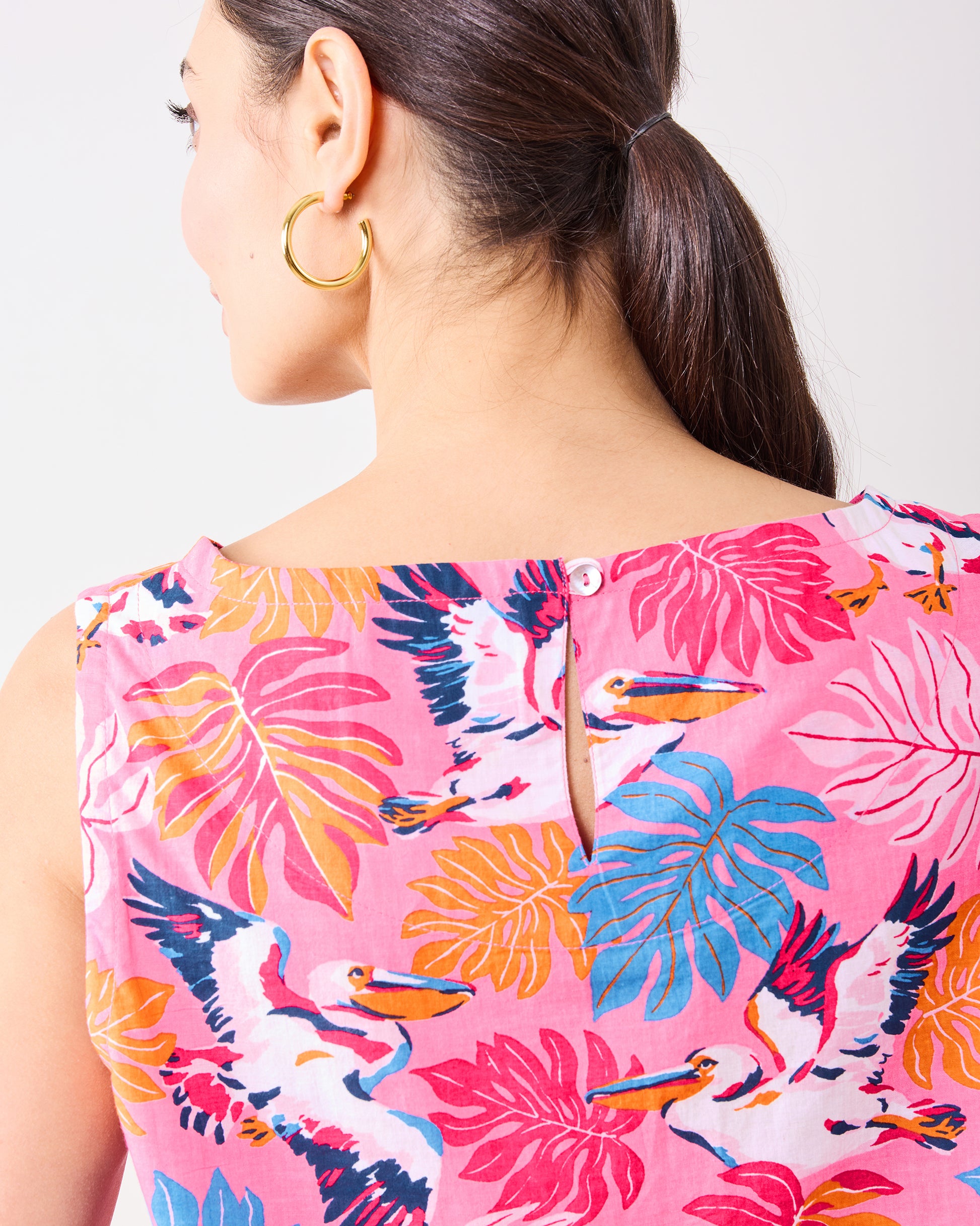 Pelican Palms - Riviera Set - Marina Pink - Printfresh