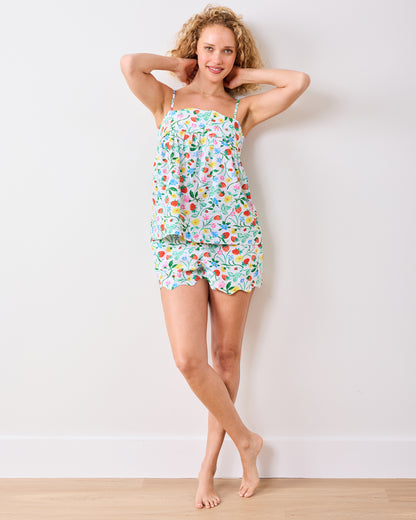 Strawberry Vines - Rosie Set - Cloud - Printfresh